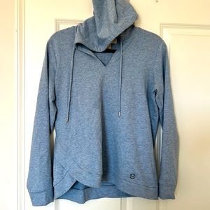 MK fitted heather jacket with hood